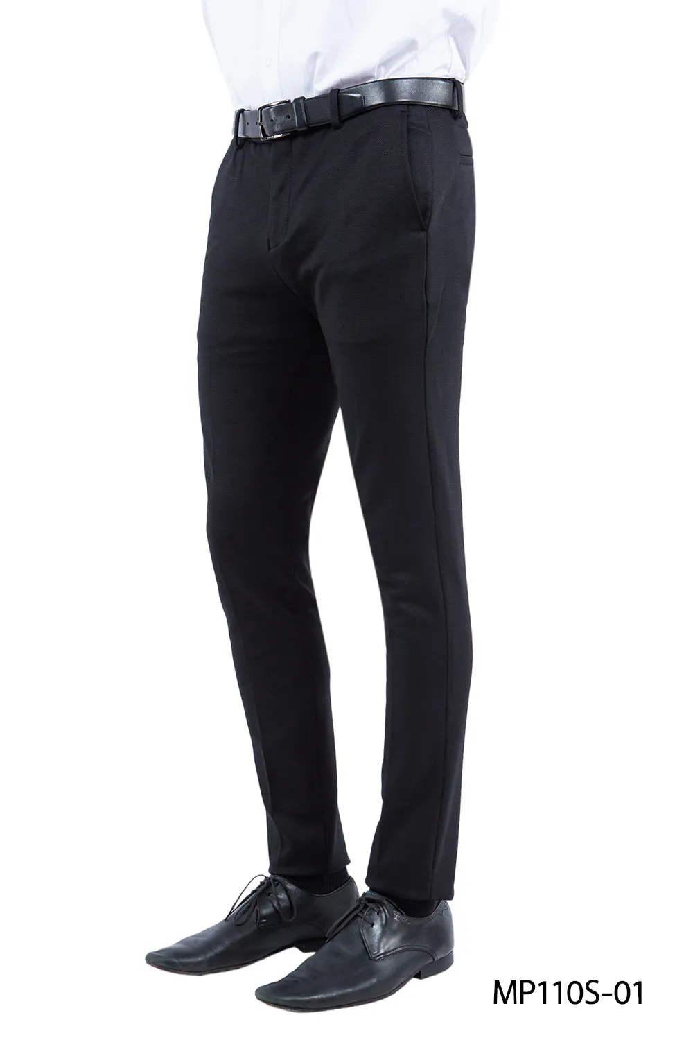 Z-Flex Knit Trousers, Black